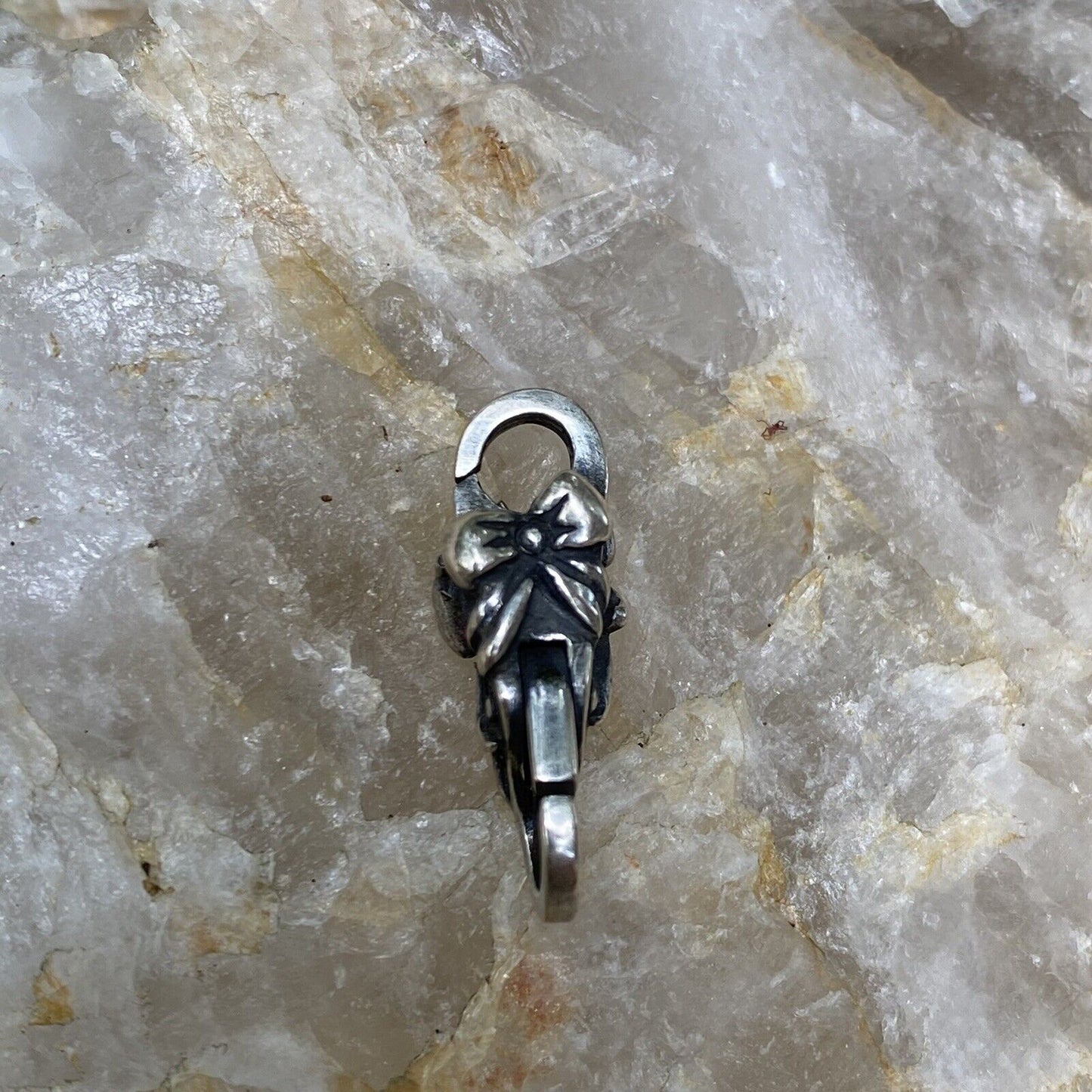 NEW Trollbeads Bow Lock #10125 Sterling Silver Designer Mette Saybye Authentic