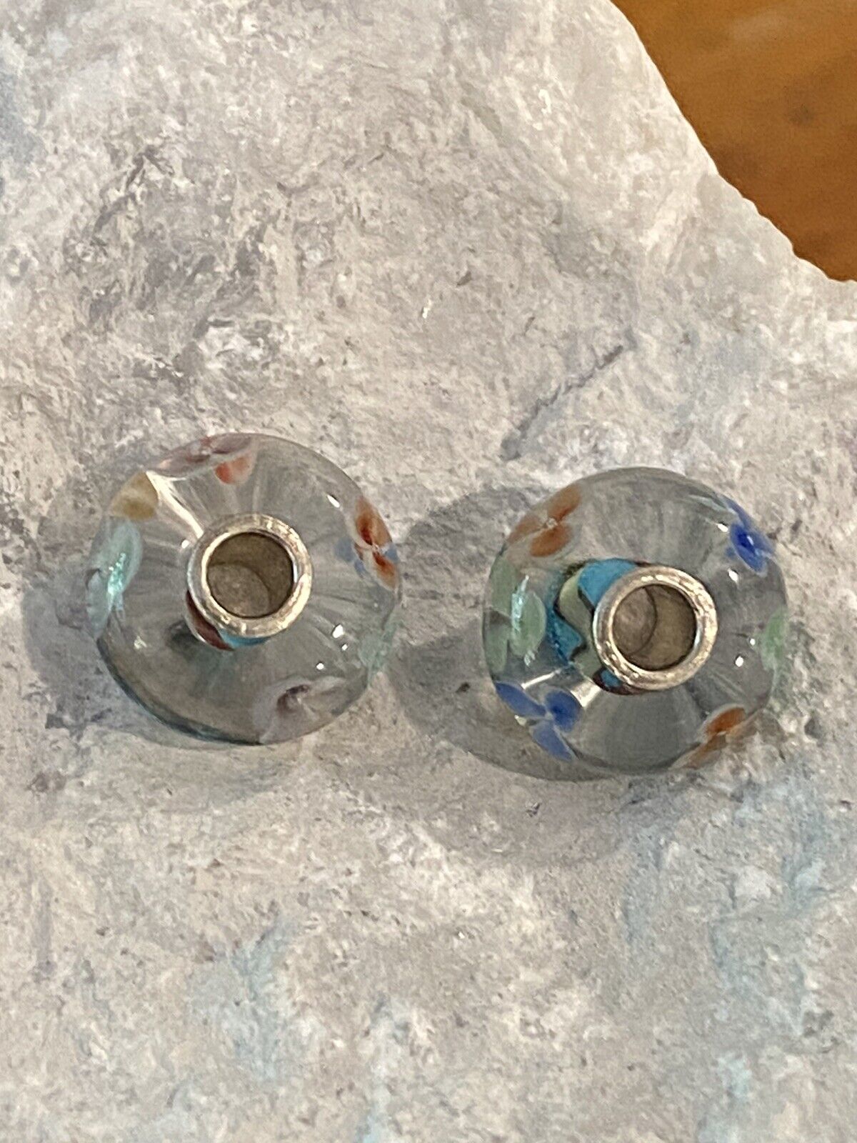 Trollbeads LIMITED EDITION RETIRED Daydream Blossom Bead #61004 Lise Aagaard Authen.
