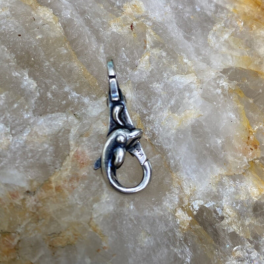 NEW Trollbeads Dolphins Lock #10119 Sterling Silver Designer Allan Bayer Authentic