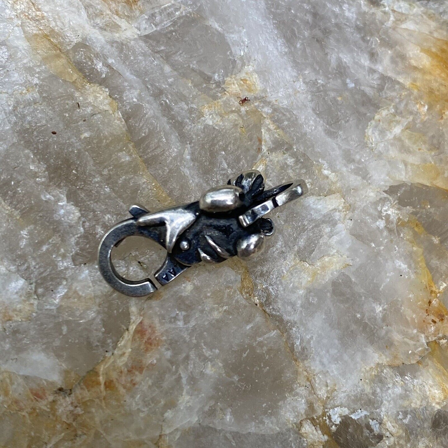 NEW Trollbeads Bow Lock #10125 Sterling Silver Designer Mette Saybye Authentic