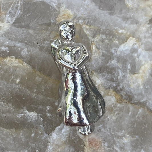 NEW RETIRED Trollbeads Guardian Angel Pendant #11905 Sterling Silver Nielsen