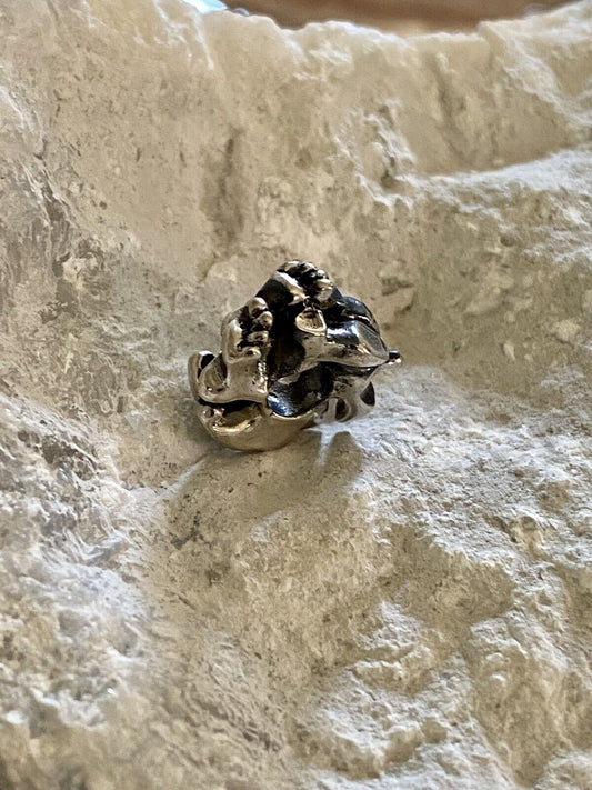 NEW RETIRED Trollbeads Walk #11444 Bead Sterling Silver Marjoke van de Plassche Auth.
