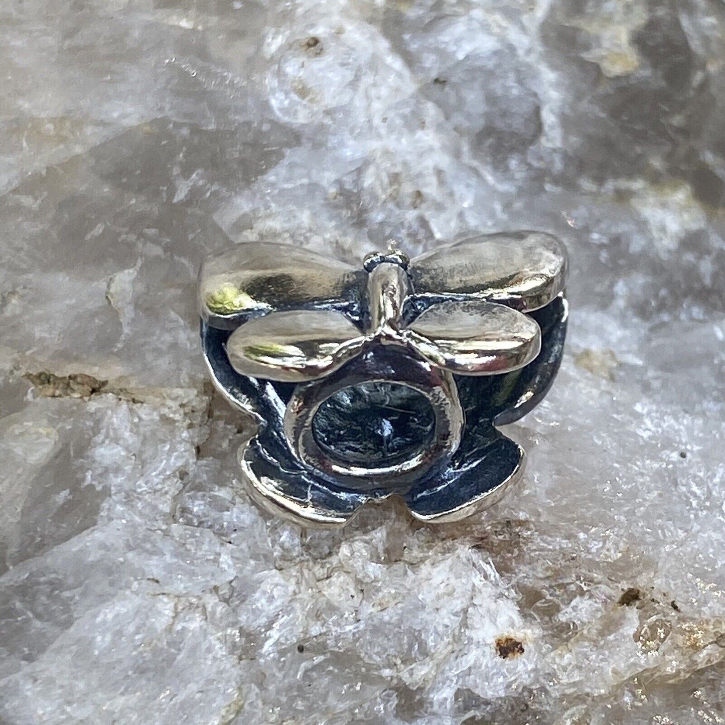 NEW Trollbeads Fantasy Butterfly Pendant #12305 Sterling Designer Soren Nielsen