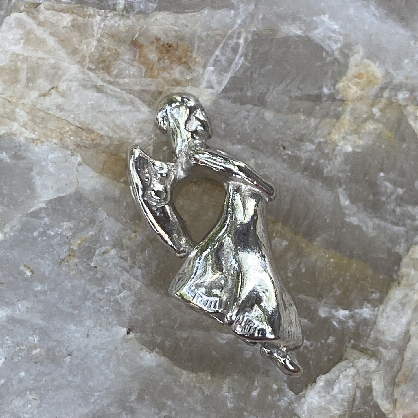 NEW RETIRED Trollbeads Guardian Angel Pendant #11905 Sterling Silver Nielsen