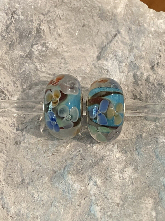 Trollbeads LIMITED EDITION RETIRED Daydream Blossom Bead #61004 Lise Aagaard Authen.