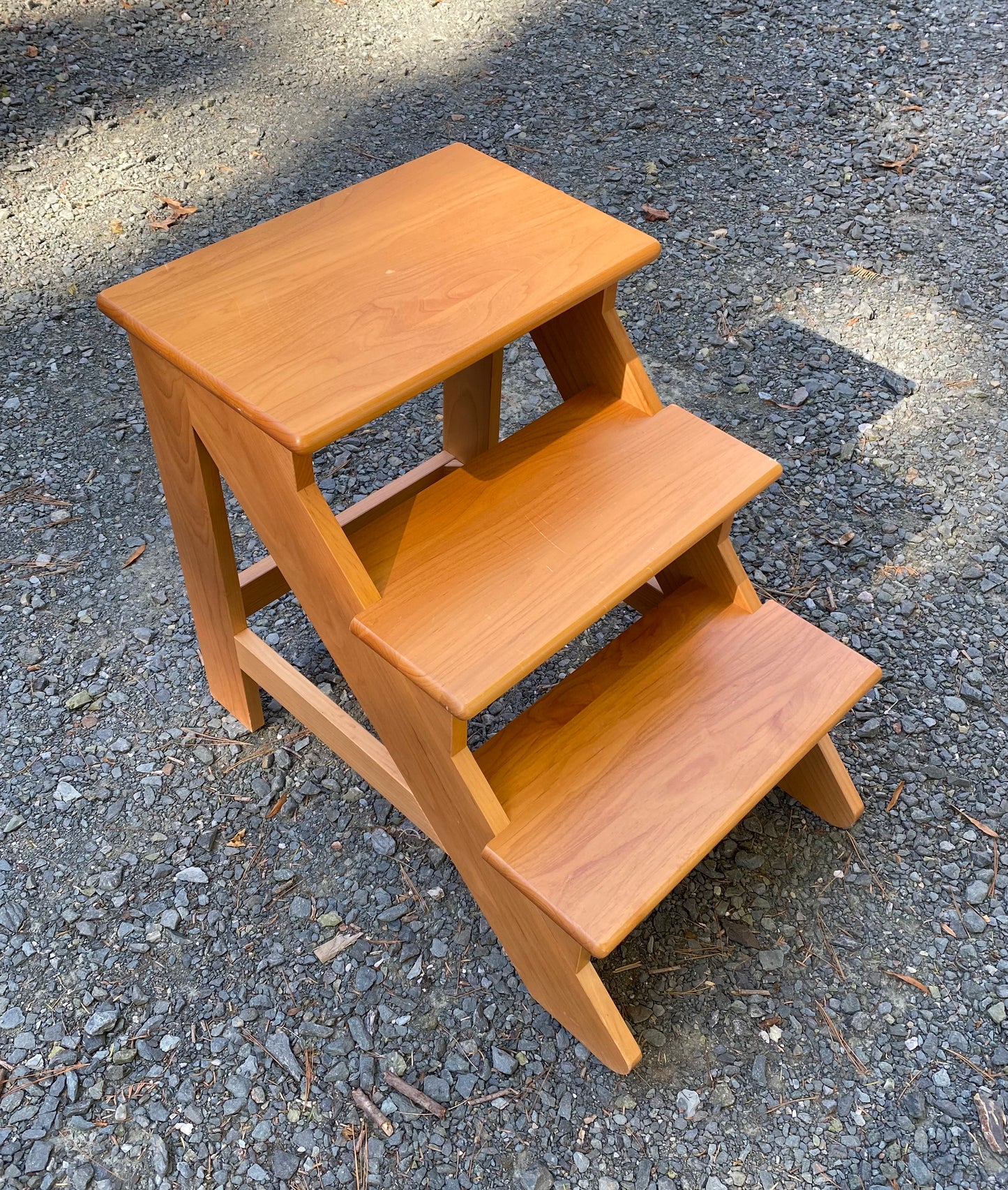 Levenger Brand "Well Read" Library Step Ladder Retired Style