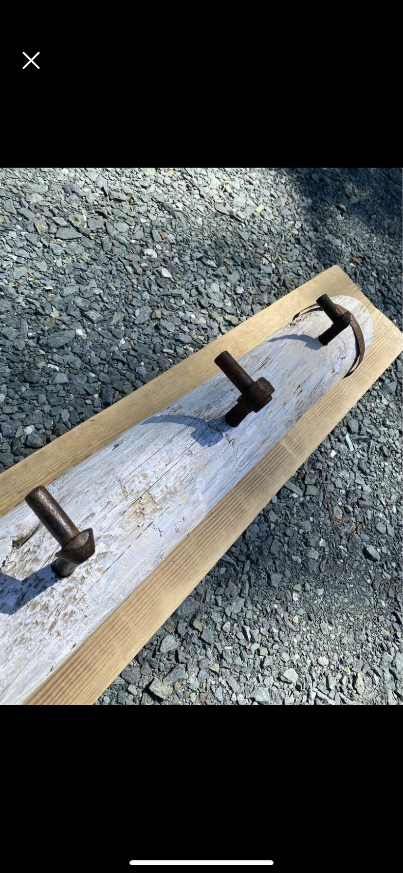 Jon’s Custom Built Barn Wood Coatrack